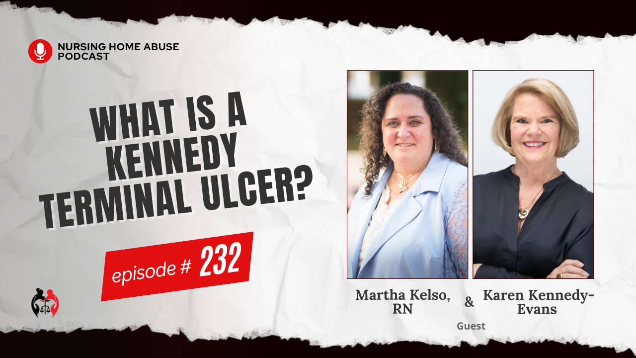 What is a Kennedy Terminal Ulcer?